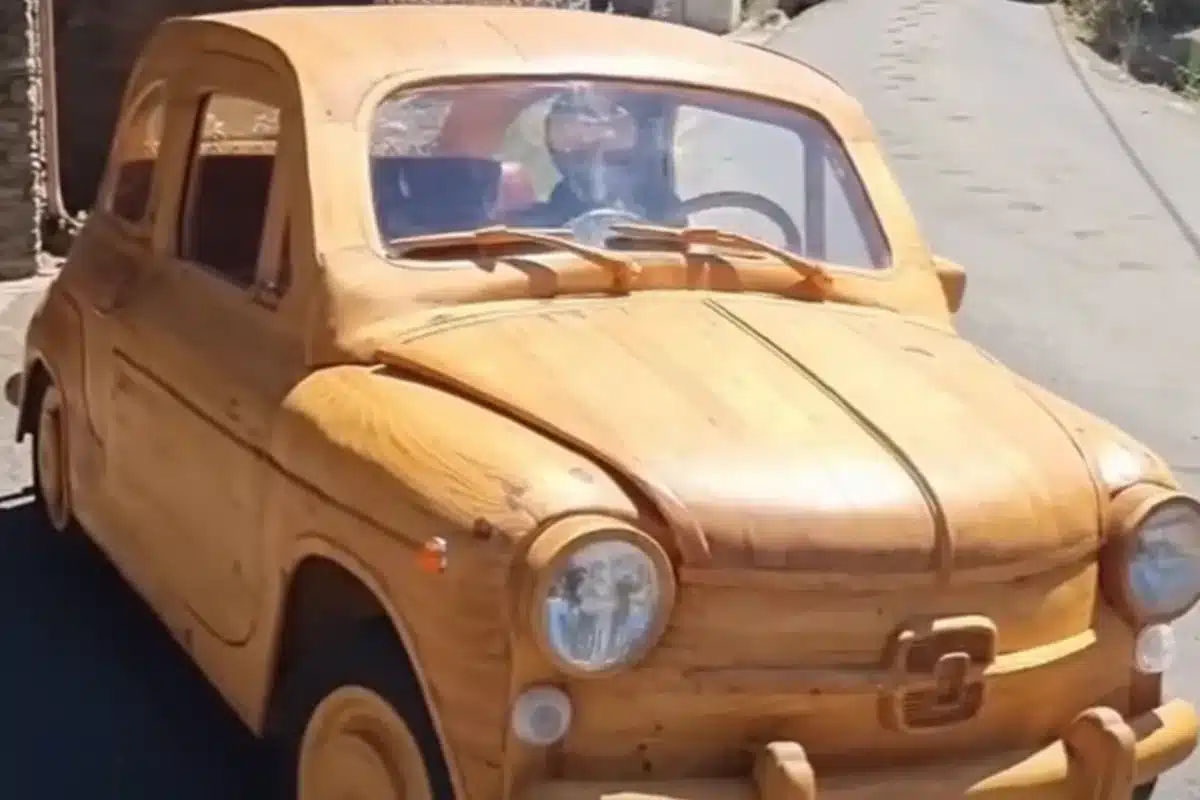 Seat 600 madera gallego