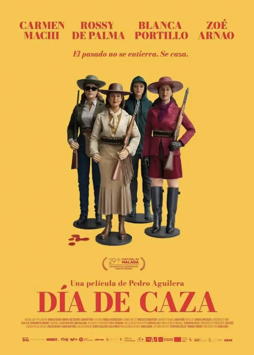 Cartel de la película 'Día de caza'.