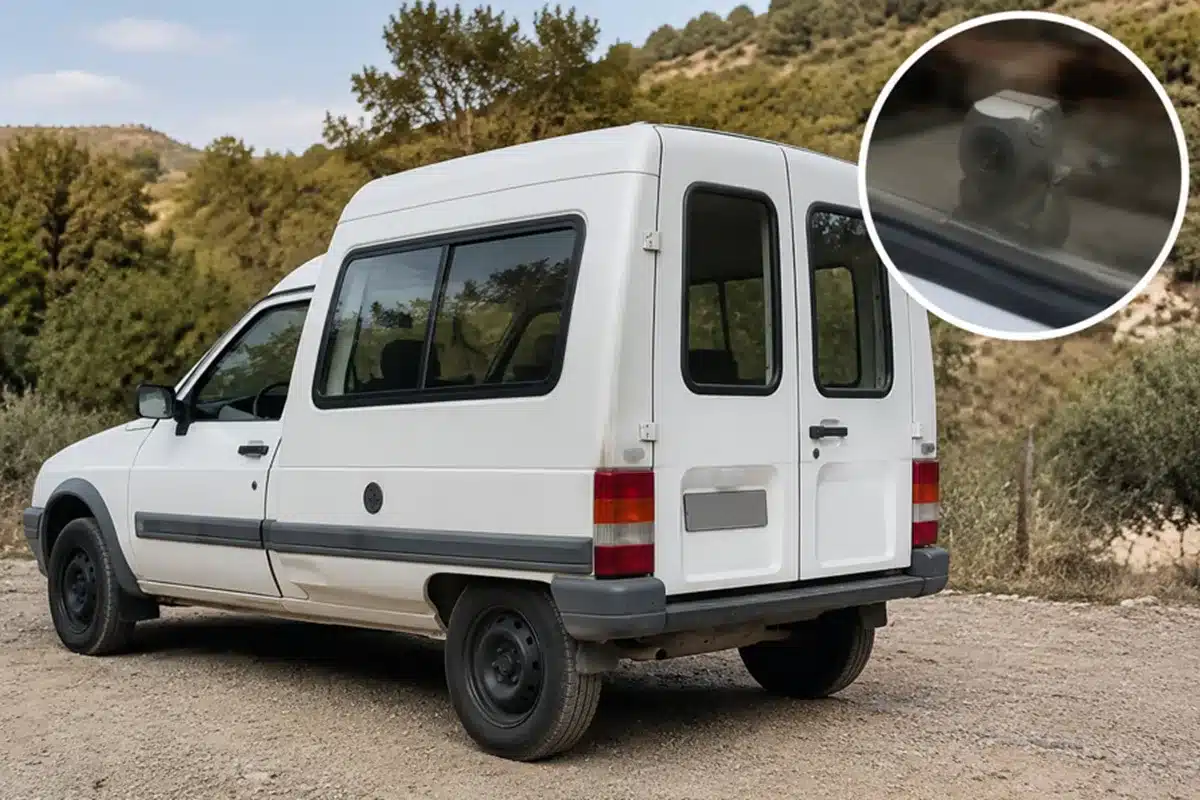 Soporte C15 cámara trasera