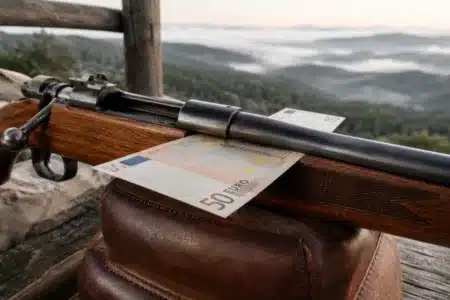 billete cañón cazadores