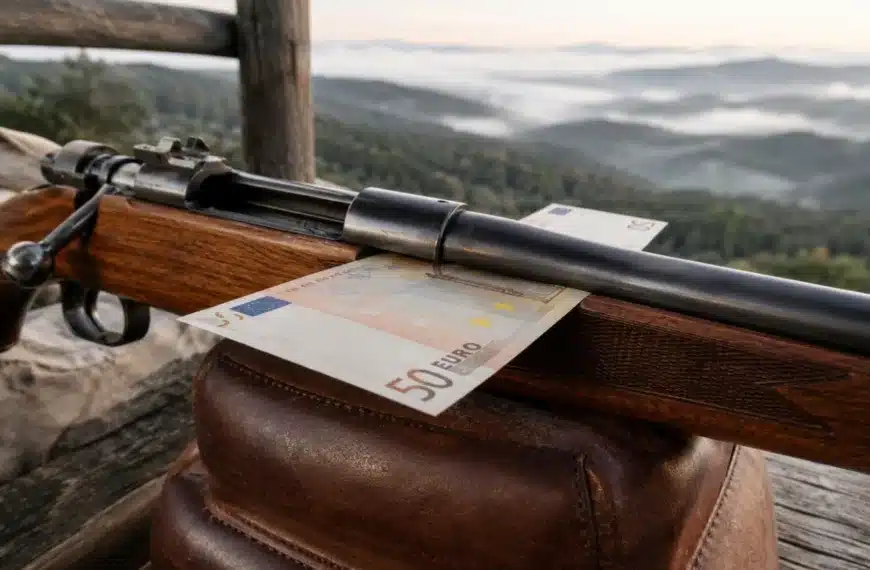 billete cañón cazadores