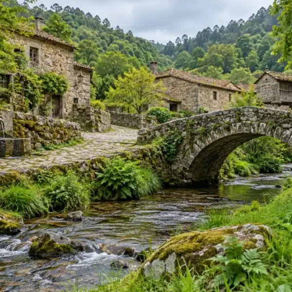 cede aldea Galicia