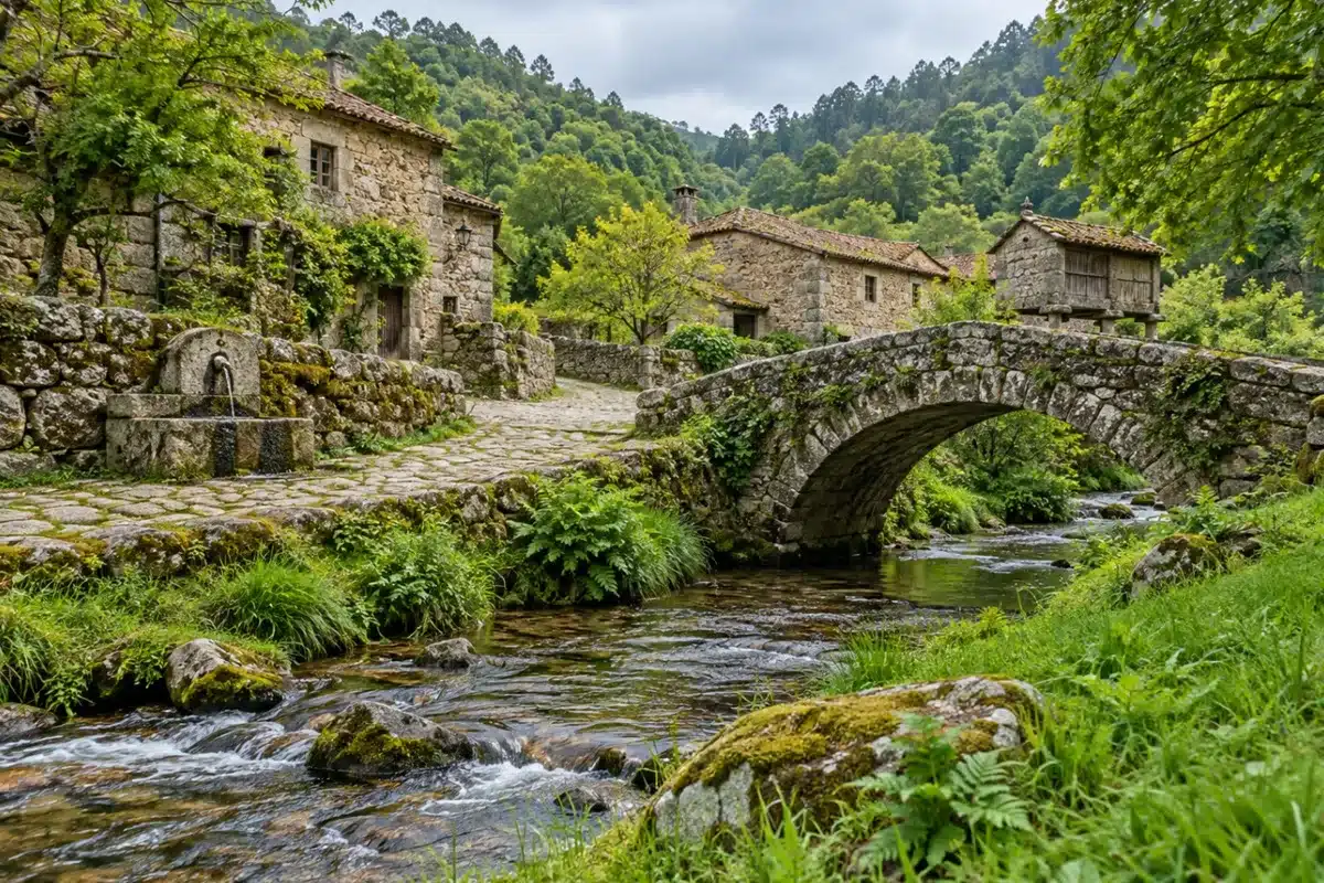 cede aldea Galicia