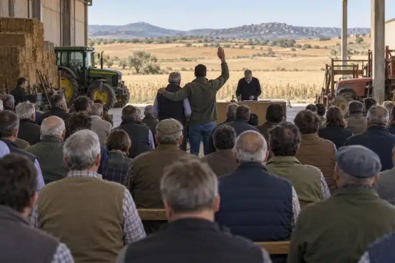 historia subasta agricultores