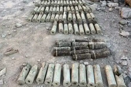 Proyectiles guerra finca Castellón