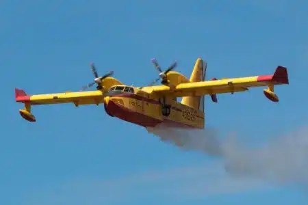 avión incendios
