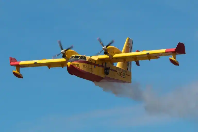 avión incendios
