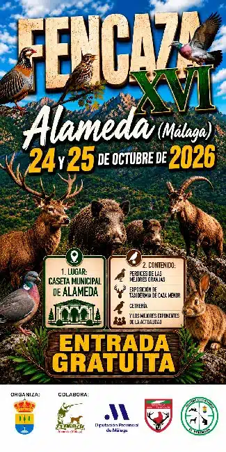 Fencaza Alameda 2026: fauna, cetrería y taxidermia