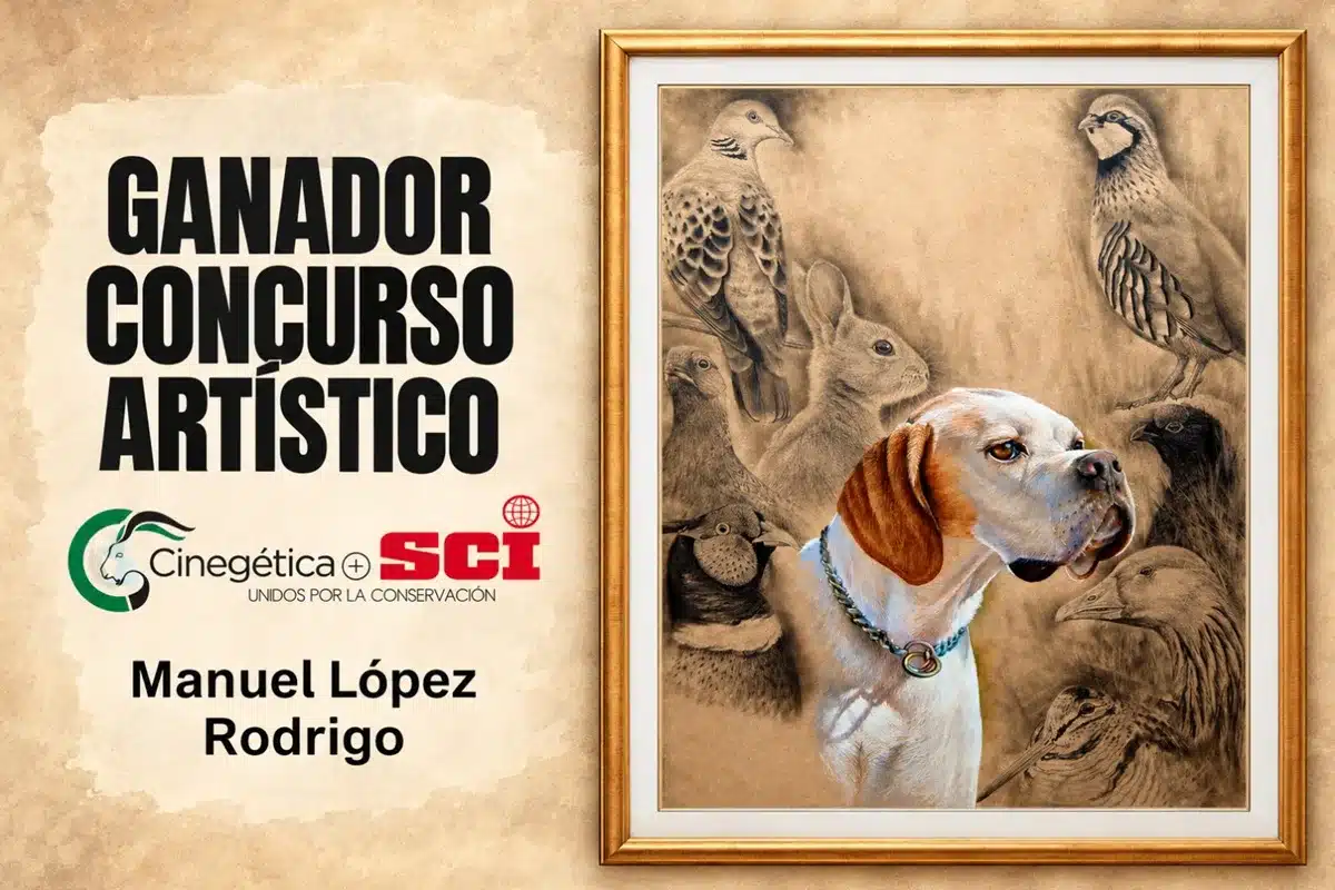 ganador concurso artístico Cinegética 2027
