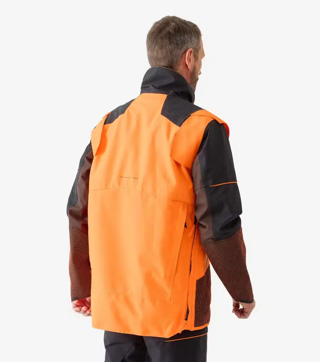 Imagen trasera de la chaqueta.