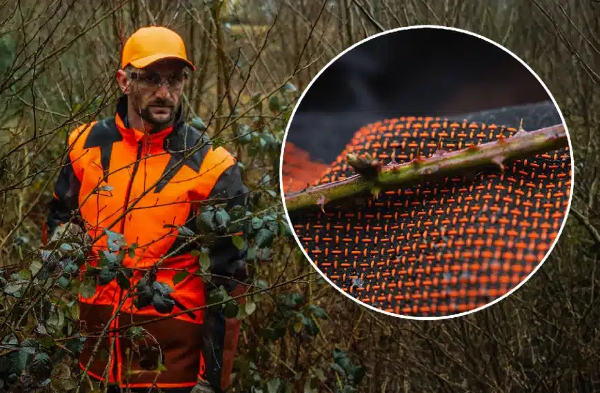 Un cazador equipado con el nuevo conjunto Supertrack 1200.