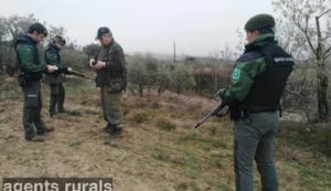 Los agentes rurales podrán ir armados en Cataluña
