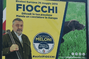 Italia coloca a Pietro Fiocchi, cazador, en la Comisión de Medio Ambiente europea