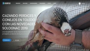 Hoy, gratis en Cazaflix, cazando perdices y conejos en Toledo con las novedades Solognac 2019
