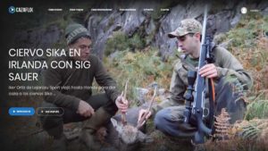 Caza de ciervo sika en Irlanda con Sig Sauer