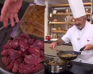 Karlos Arguiñano cocina jabalí estofado: «Está delicioso»