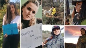 Mujeres cazadoras protagonizan este bonito vídeo para homenajear a los héroes del coronavirus