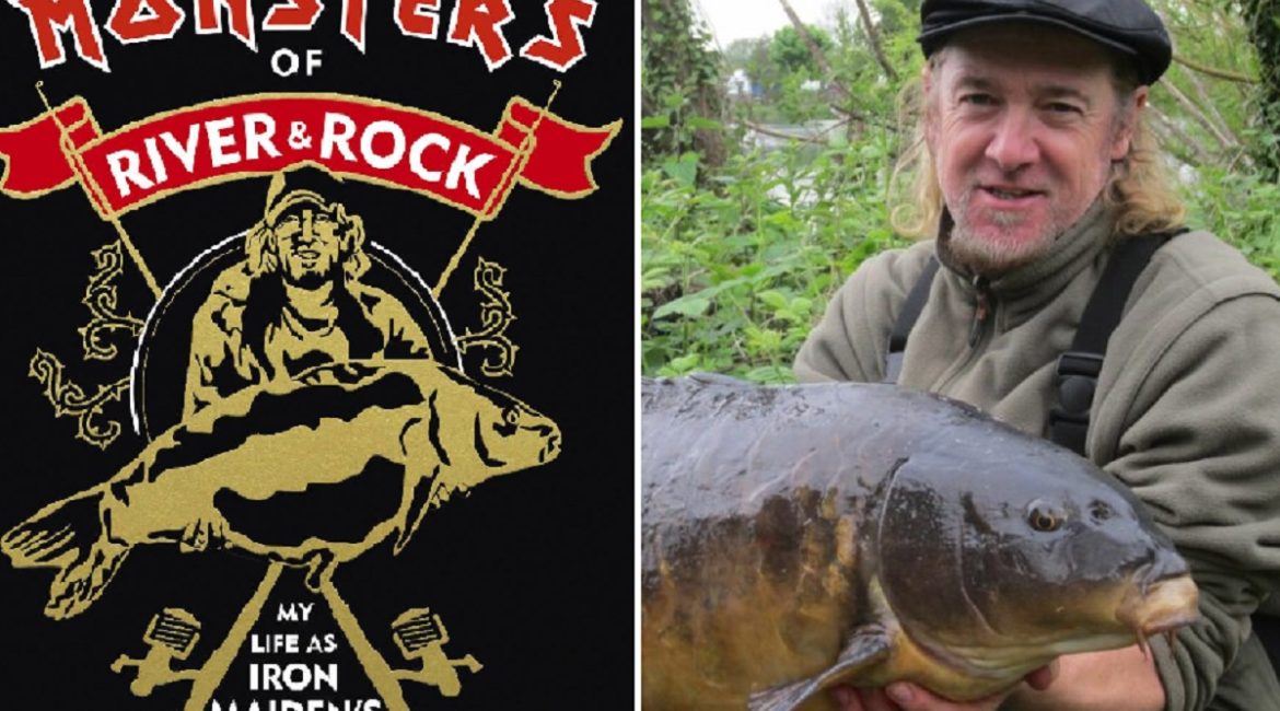 Adrian Smith, el guitarrista pescador de Iron Maiden, publica un libro de pesca