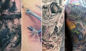 Diez tatuajes para pescadores que encenderán tu pasión