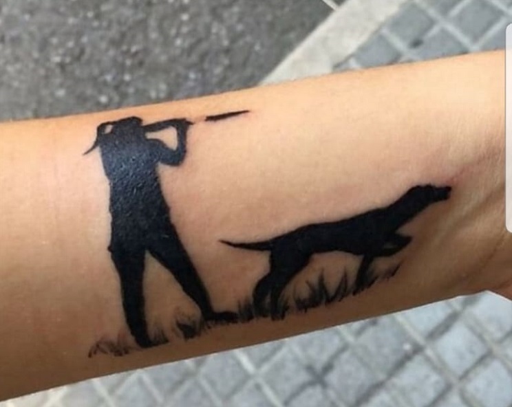 tatuajes caza