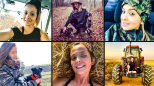 Cazadora, agricultora y ganadera con 24 años: así es la joven que conquista Instagram con su orgullo rural