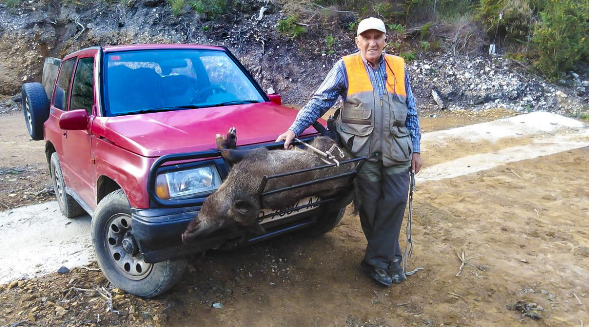 Félix García, el cazador en activo de 87 años que no ha faltado ni un solo día de caza desde los 14