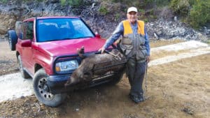 Félix García, el cazador en activo de 87 años que no ha faltado ni un solo día de caza desde los 14