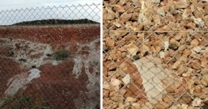 La presión de los cazadores hace que Adif retire el cemento con el que tapó madrigueras de conejos en Jaén