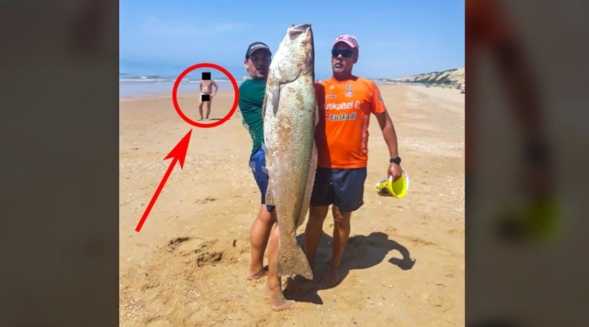 Pescan una enorme corvina y lo suben a redes, pero la foto ‘trae cola’