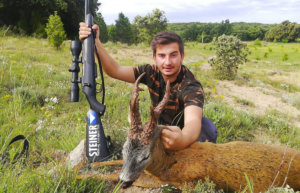 Así se ha cazado el descomunal corzo de Teruel: un cazador de 18 años lo abate en su primer rececho
