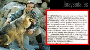 ¿Por qué Félix Rodríguez de la Fuente hubiese votado 'no' a prohibir la caza del lobo?