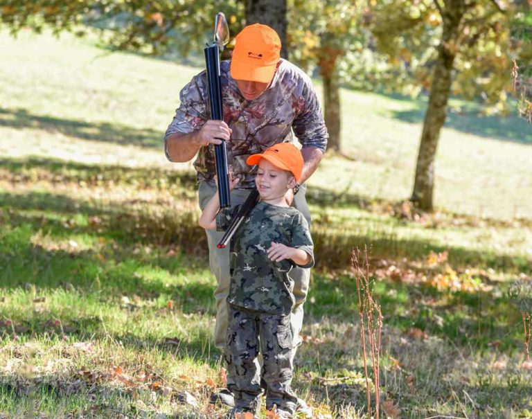 Los niños son el futuro de la caza