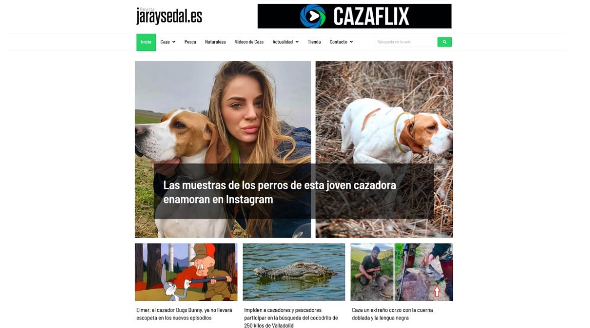 Jara y Sedal, la web de caza más visitada de España, se renueva completamente
