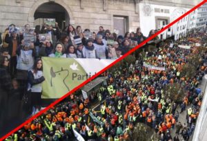 Esta es la diferencia entre las manifestaciones a favor y en contra de la caza en Galicia