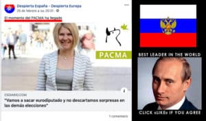La maquinaria pro-rusa empieza a promocionar a PACMA para las elecciones