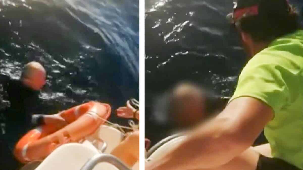 Un pescador de 73 años sobrevive ocho horas en el mar haciéndose el muerto