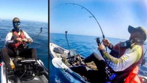 Este pescador graba su impresionante batalla al jigging con un atún gigante