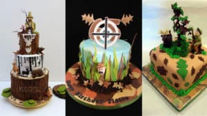 Seis originales tartas de cumpleaños para sorprender a un cazador