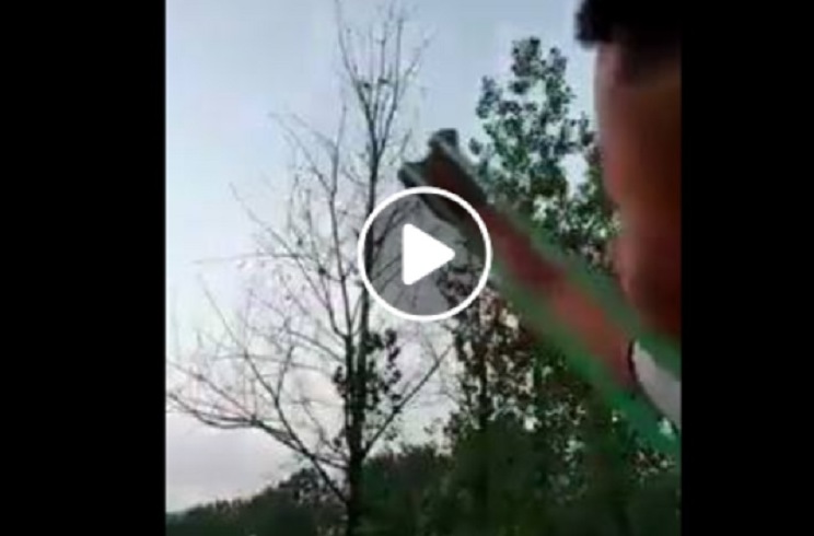 Este vídeo demuestra la destreza de un hombre con un arma muy singular